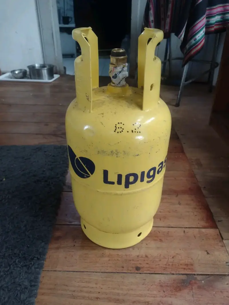 Balón de gas Lipigas 5 kg usado