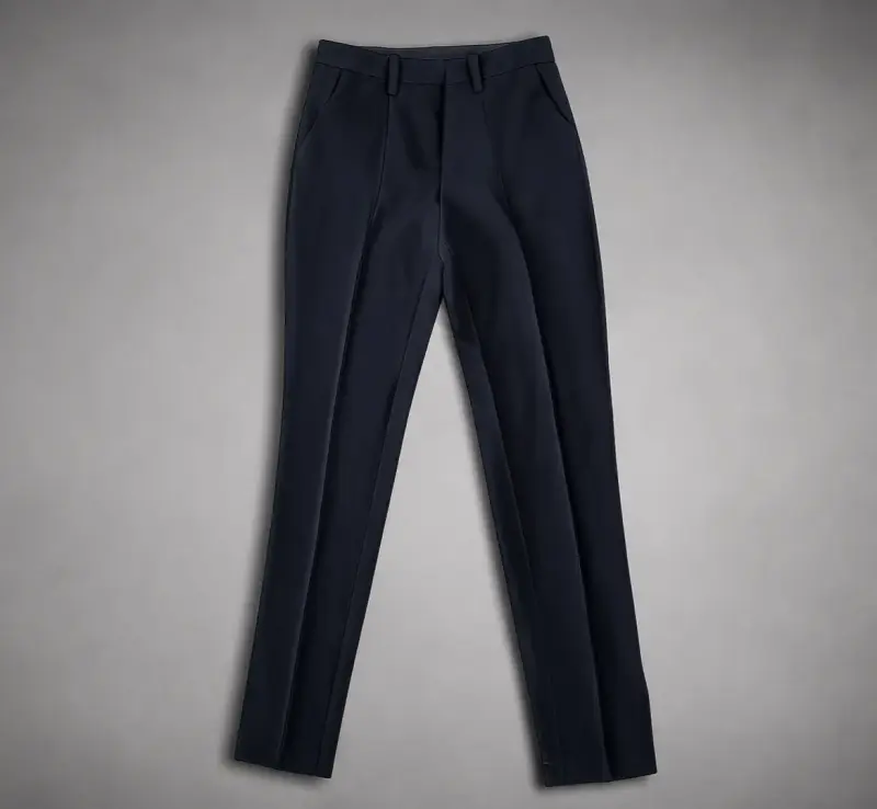 Pantalones de vestir negro para mujer - 1