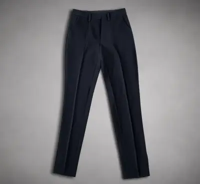 Pantalones de vestir negro para mujer - miniatura 1