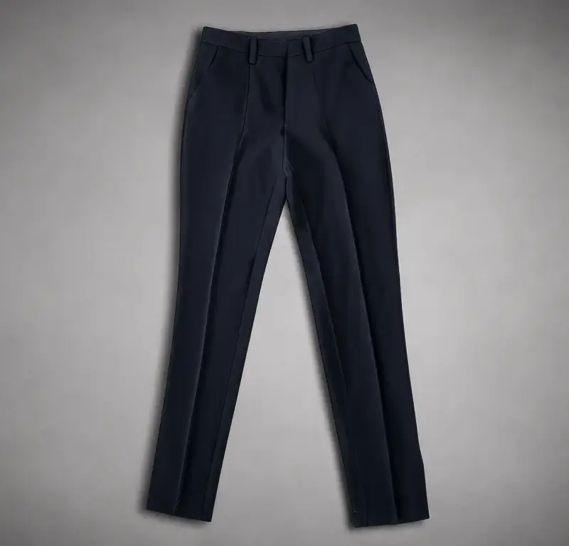 Pantalones de vestir negro para mujer - 2