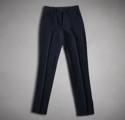 Pantalones de vestir negro para mujer - miniatura 2