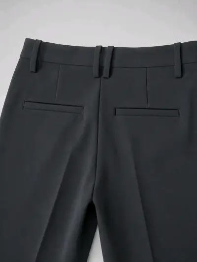 Pantalones de vestir negro para mujer - miniatura 5