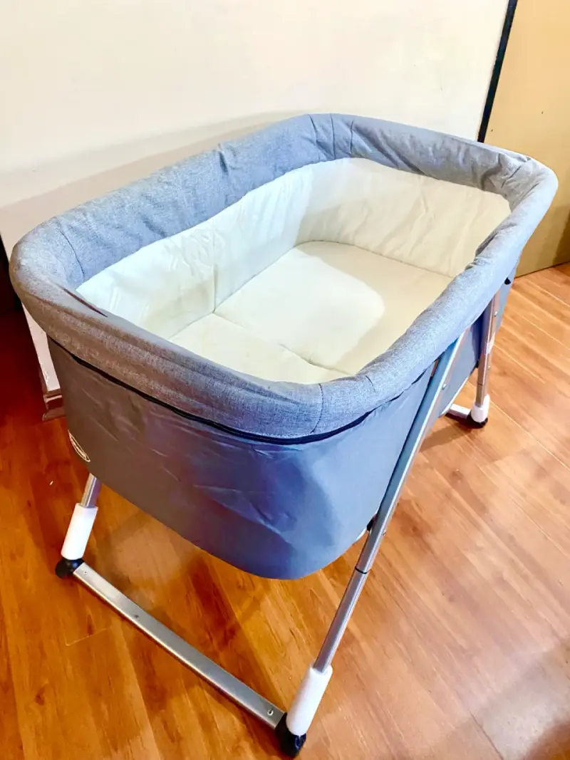 Cuna Moises plegable Bebesit 6043 gris para bebé - 1
