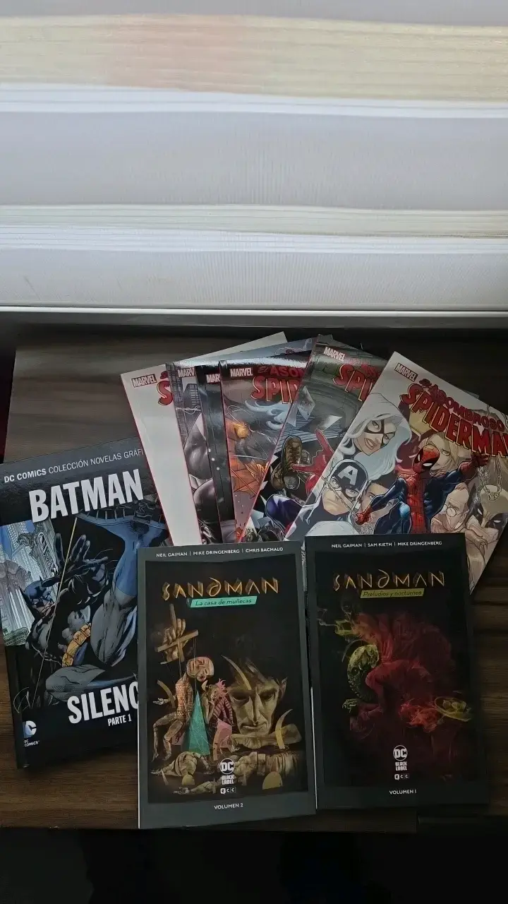 Colección de cómics Batman, Sandman y Spiderman - 1