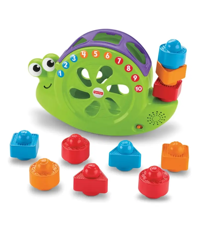 Caracol de aprendizaje Fisher-Price con formas - 1