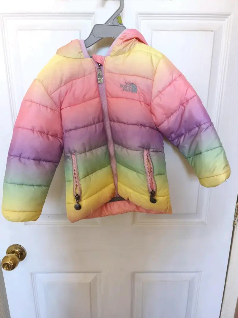 Vestido tejido infantil con diseño étnico - 4
