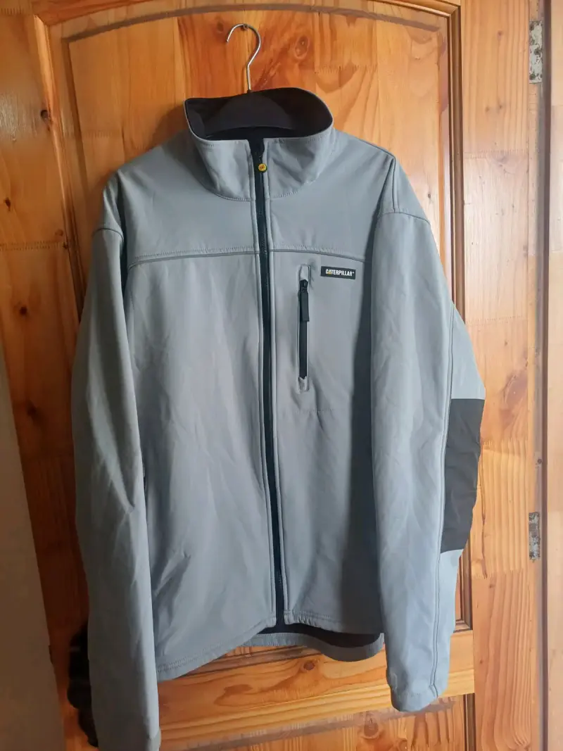 Chaqueta softshell gris Caterpillar - 1