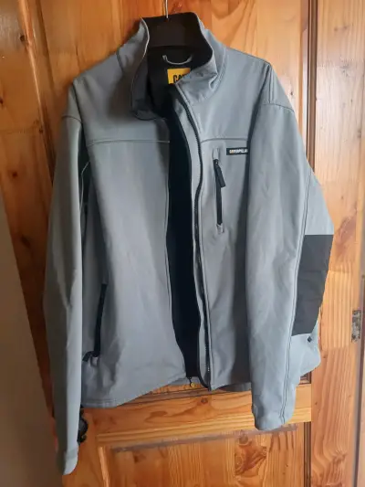 Chaqueta softshell gris Caterpillar - miniatura 3