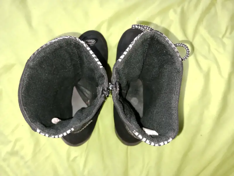 Botas negras de gamuza con diseño étnico talla 40 - 4