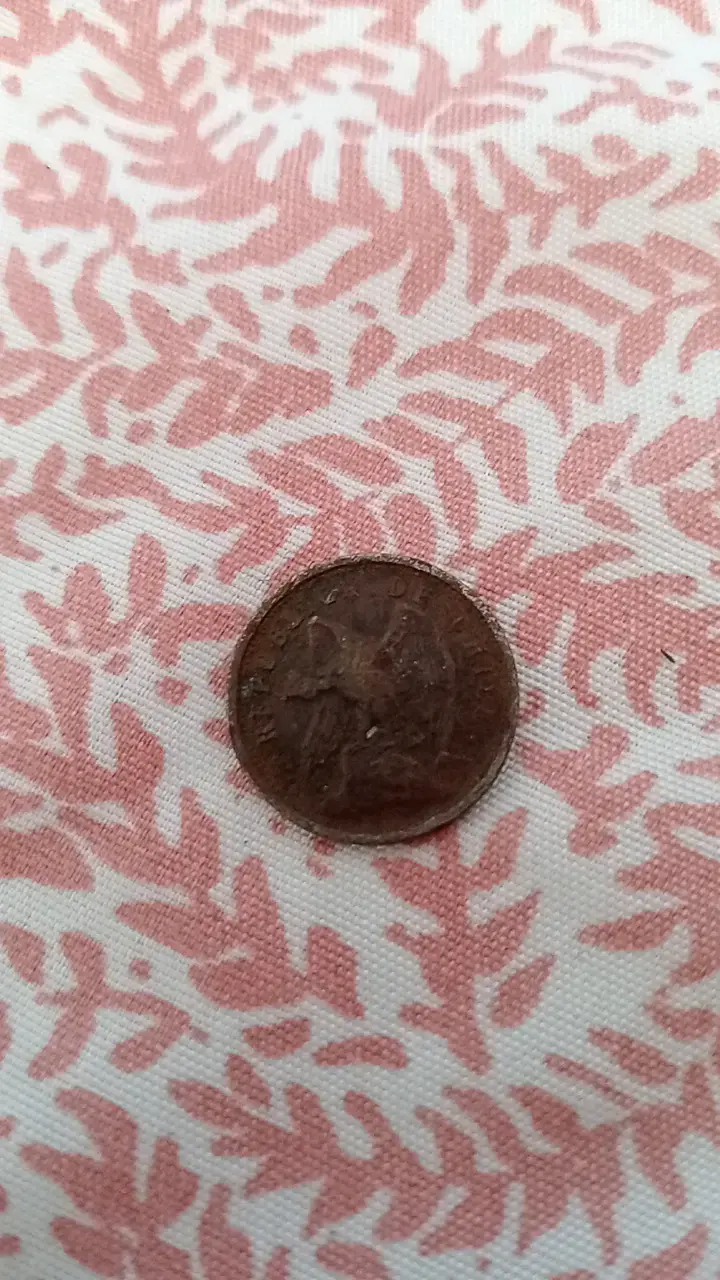 Moneda antigua de 5 centavos 1926 - 2