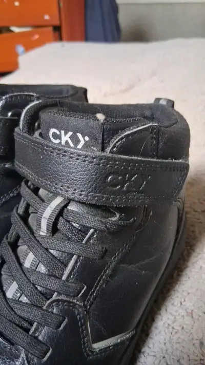 Zapatillas deportivas negras CKY para niños - miniatura 3