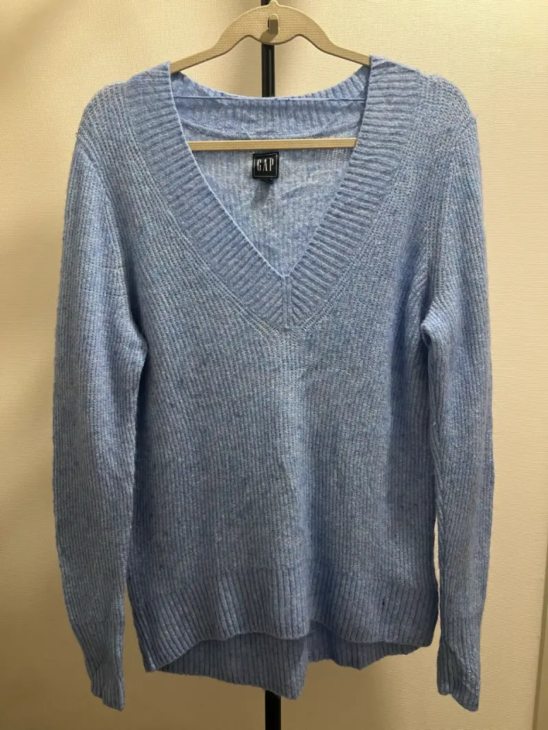 Suéter azul GAP de lana para mujer