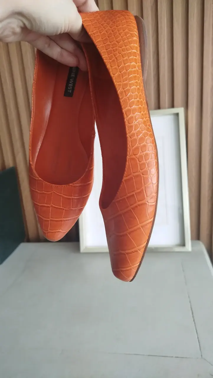 Zapatos planos Nine West naranjas - 2