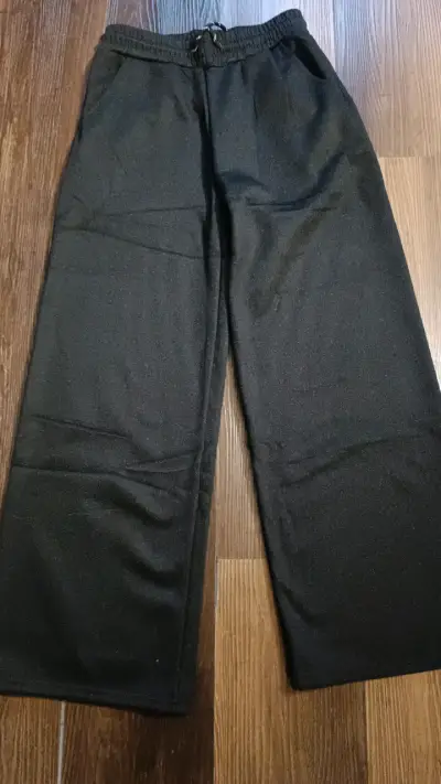 Pantalones rojos de algodón con bolsillos - miniatura 5