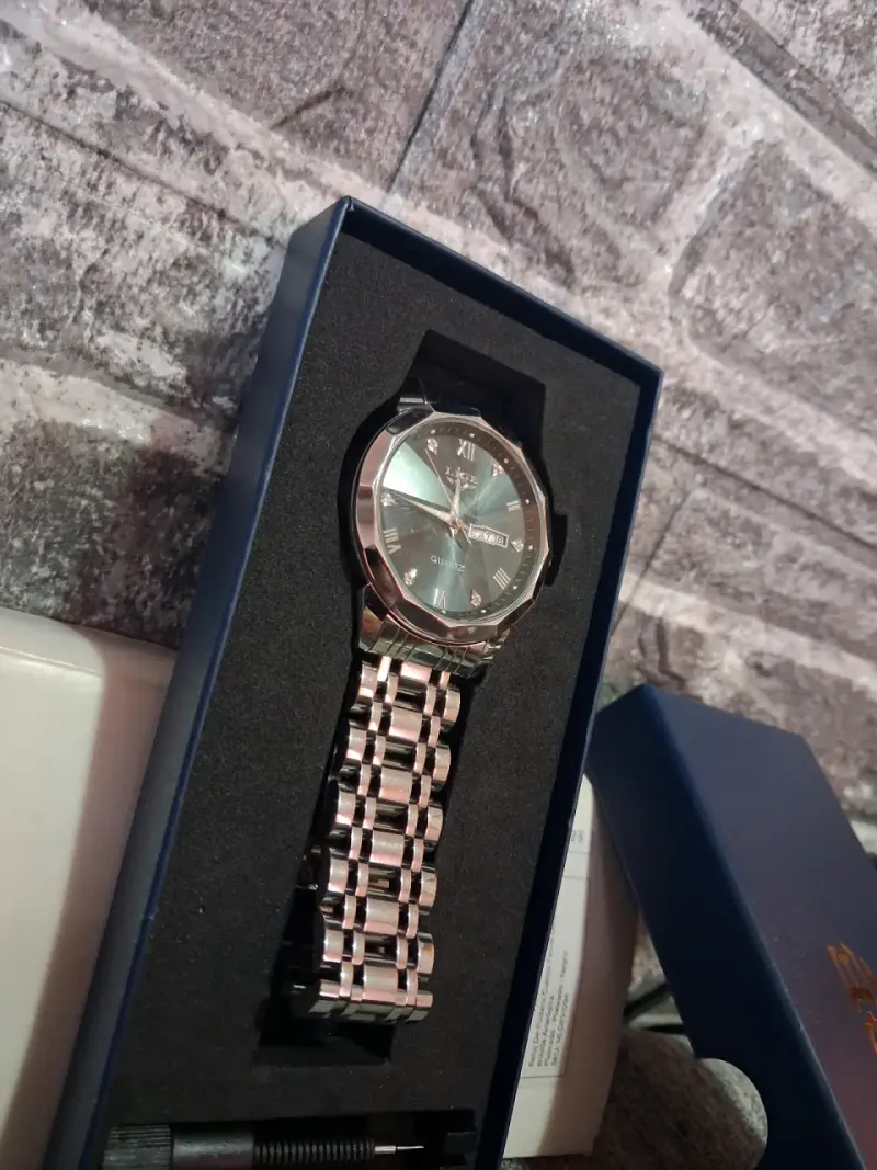 Reloj de pulsera LIGE acero inoxidable - 2