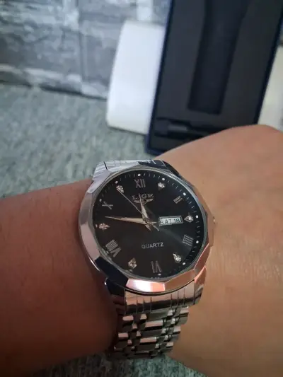 Reloj de pulsera LIGE acero inoxidable - miniatura 6
