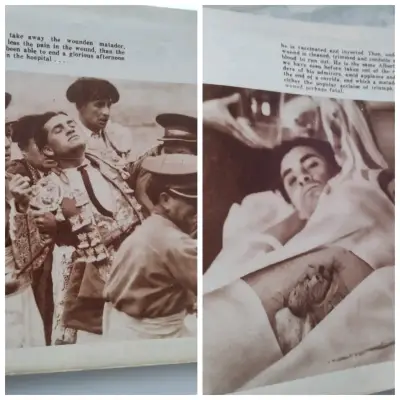 Álbum fotográfico de tauromaquia antiguo - miniatura 2