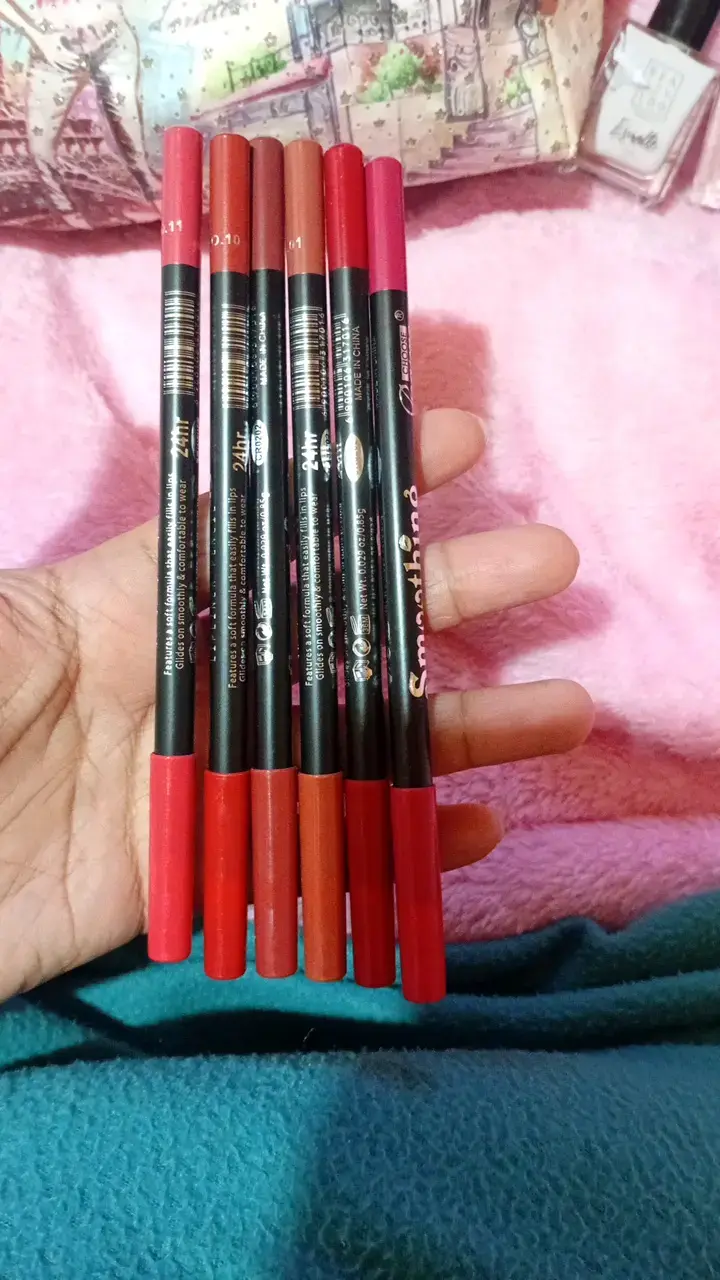 Set de lápices labiales de larga duración