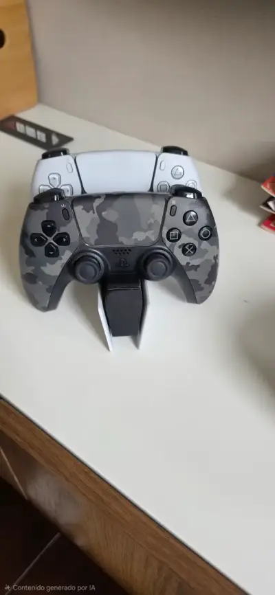 Consola PS5 Pro 2 controles, base carga, soporte - miniatura 2