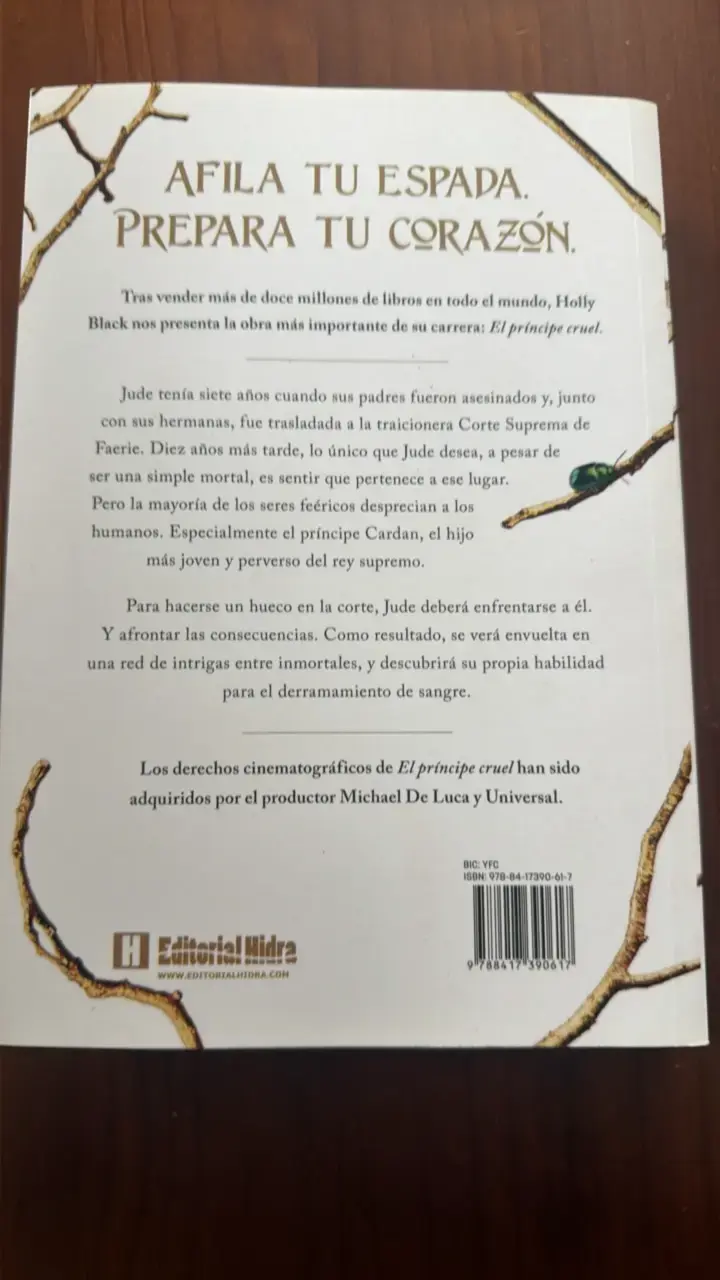 Libro 'El Príncipe Cruel' de Holly Black - 2
