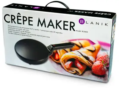 Crepera eléctrica Blanik modelo BCM03 - miniatura 1