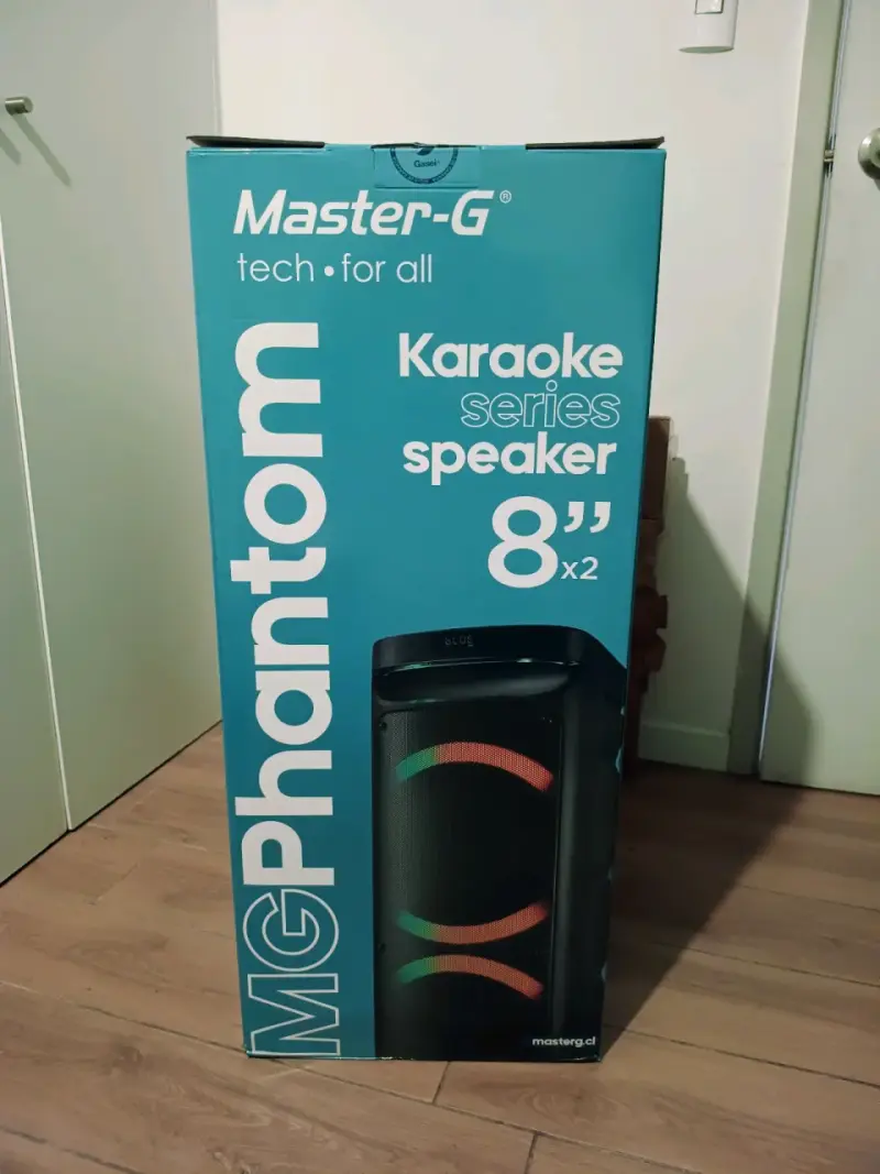 Parlante Karaoke Master-G Phantom 8 pulgadas - 1