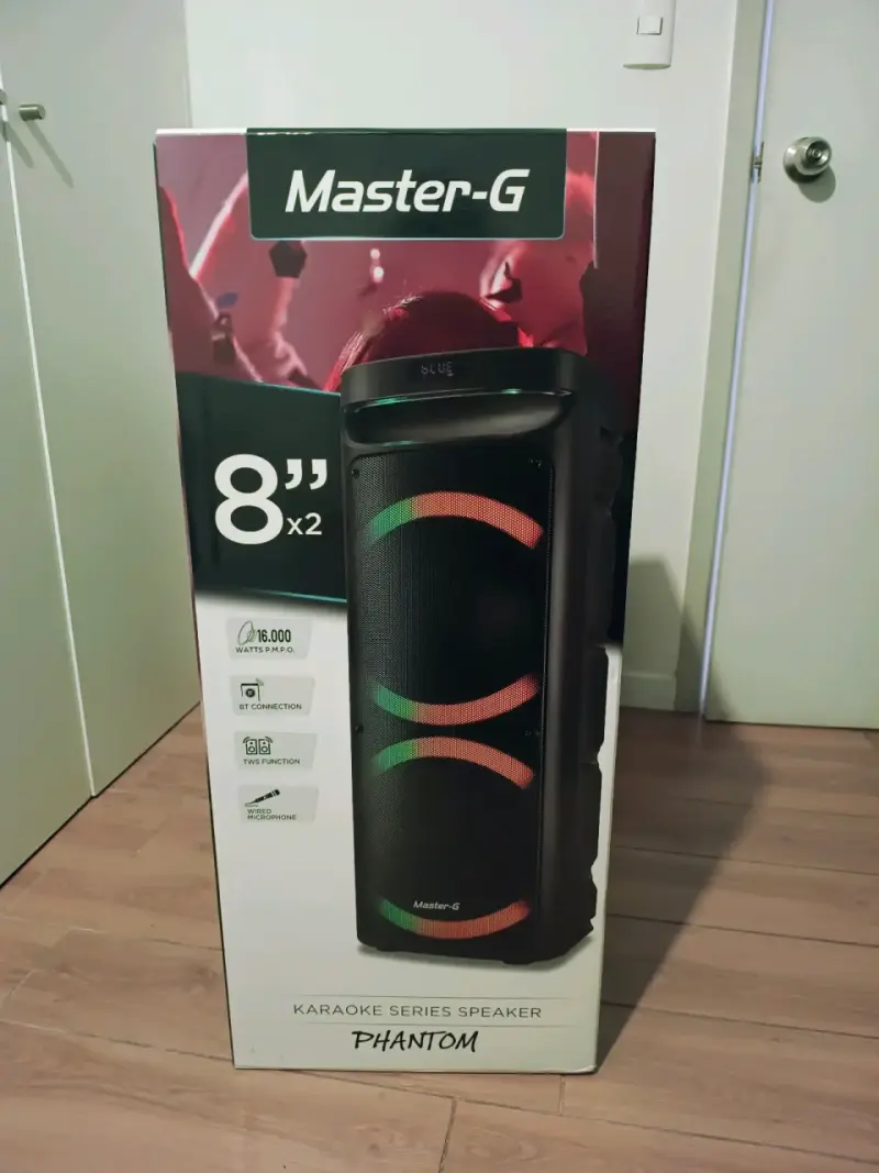 Parlante Karaoke Master-G Phantom 8 pulgadas - 2