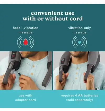 Masajeador de cuello Homedics con calor - miniatura 4