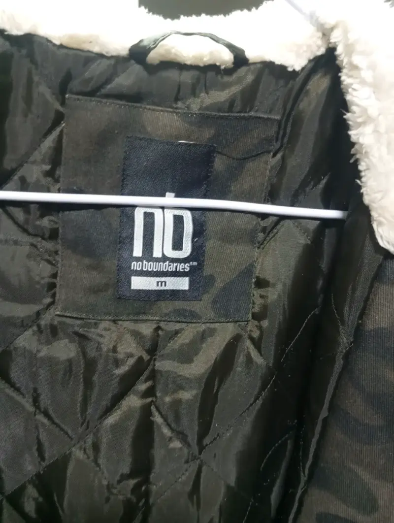Chaqueta acolchada No Boundaries verde militar - 1