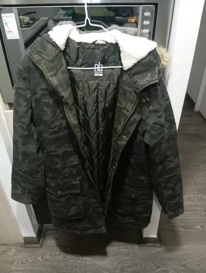 Chaqueta acolchada No Boundaries verde militar - 4