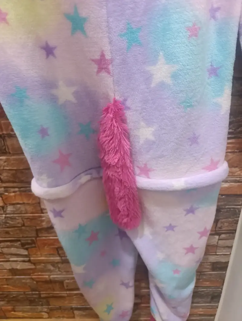 Pijama enterito unicornio multicolor para niños - 4