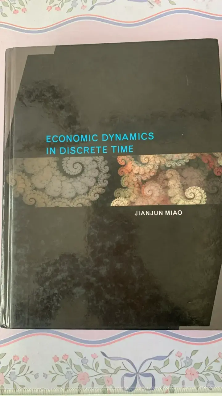 Libro 'Economic Dynamics in Discrete Time' de Jianjun Miao - 1