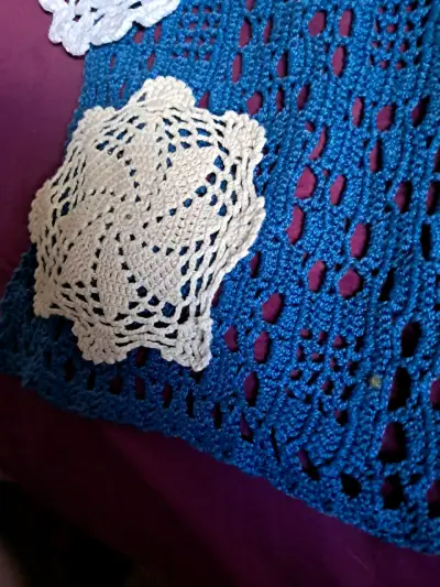 Set de tapetes tejidos a crochet - miniatura 3