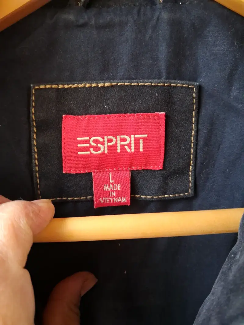 Chaqueta de mezclilla Esprit bordada de mujer - 5