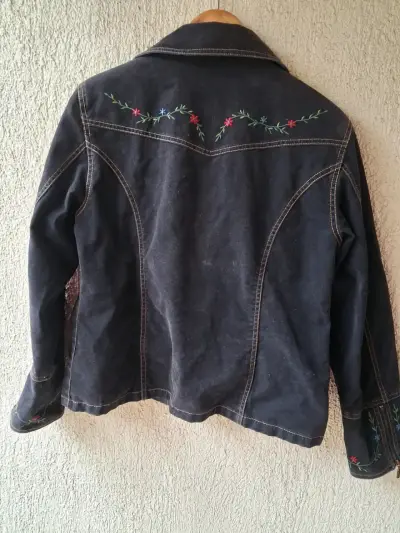 Chaqueta de mezclilla Esprit bordada de mujer - miniatura 6