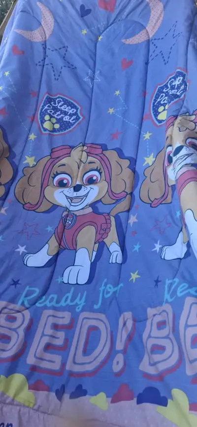 Edredón infantil Paw Patrol azul - miniatura 1