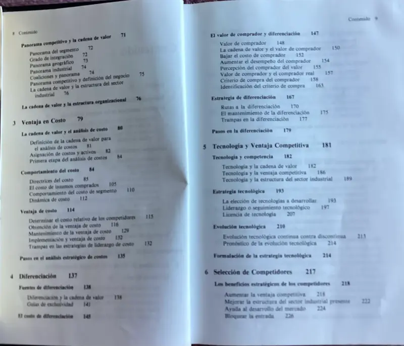 Libro Ventaja Competitiva de Michael E. Porter - 4