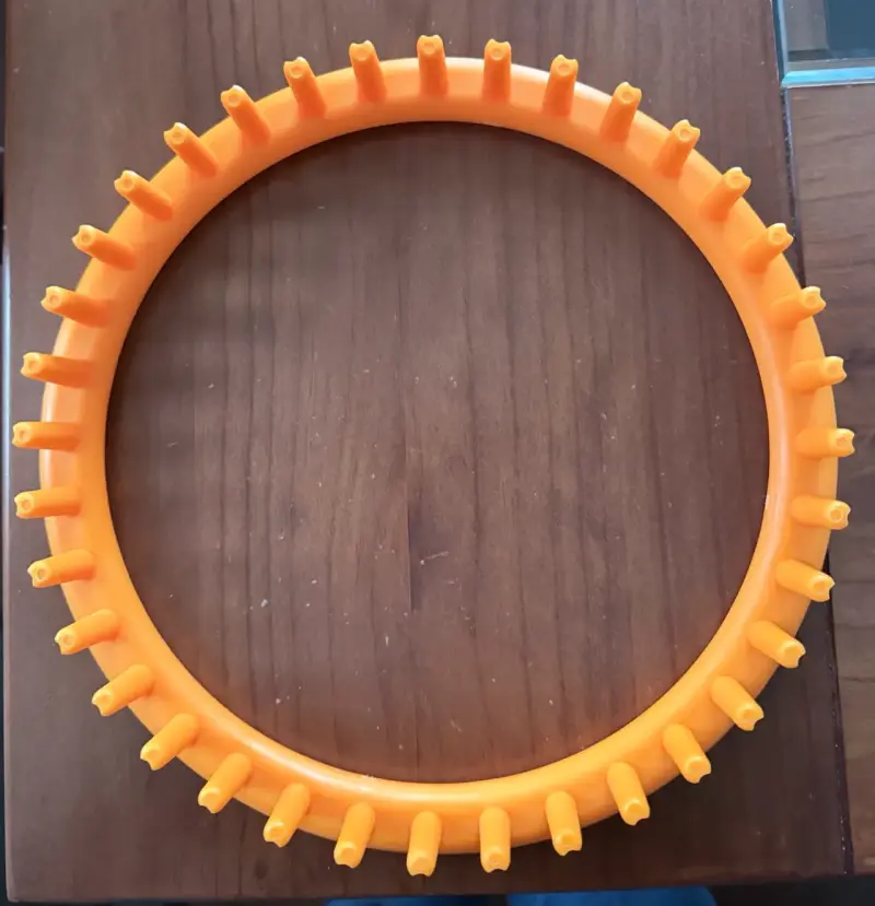 Telar circular de plástico para tejer