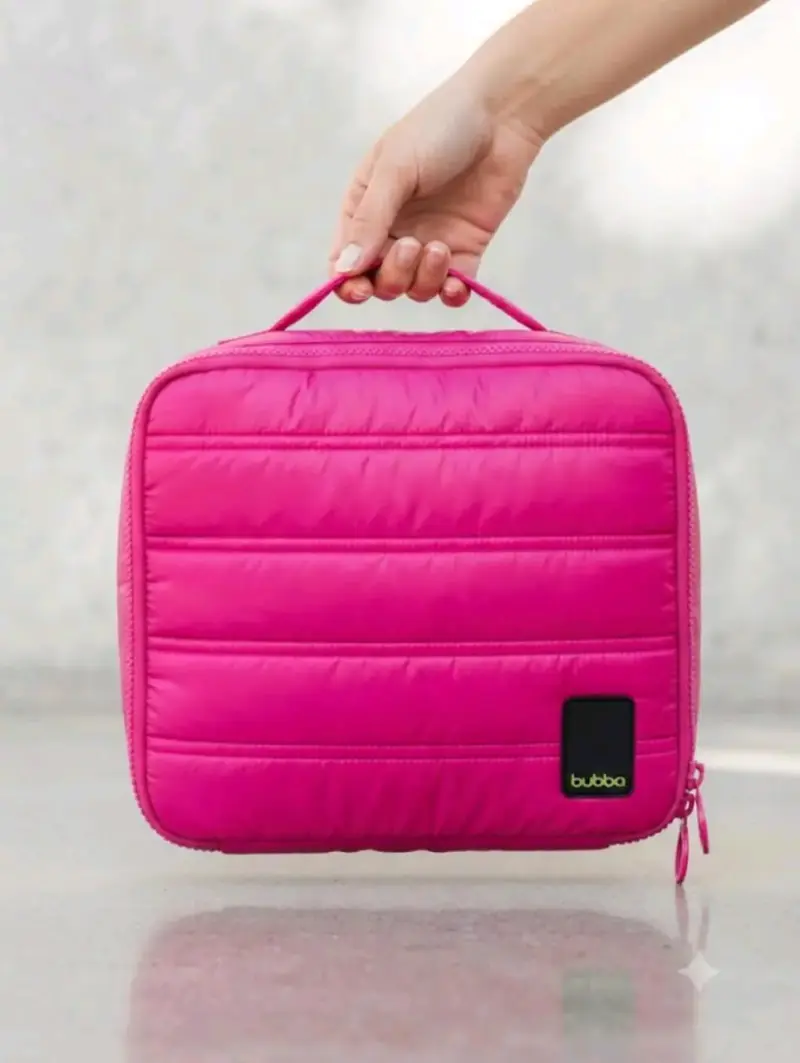 Estuche organizador de maquillaje Bubba rosa - 2