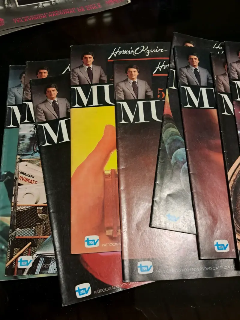 Colección de revistas Hermán Olguín TVN - 1
