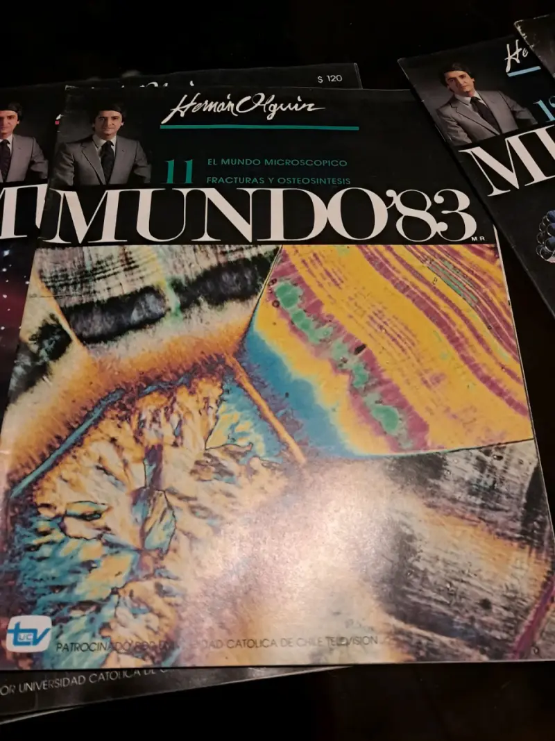 Colección de revistas Hermán Olguín TVN - 3