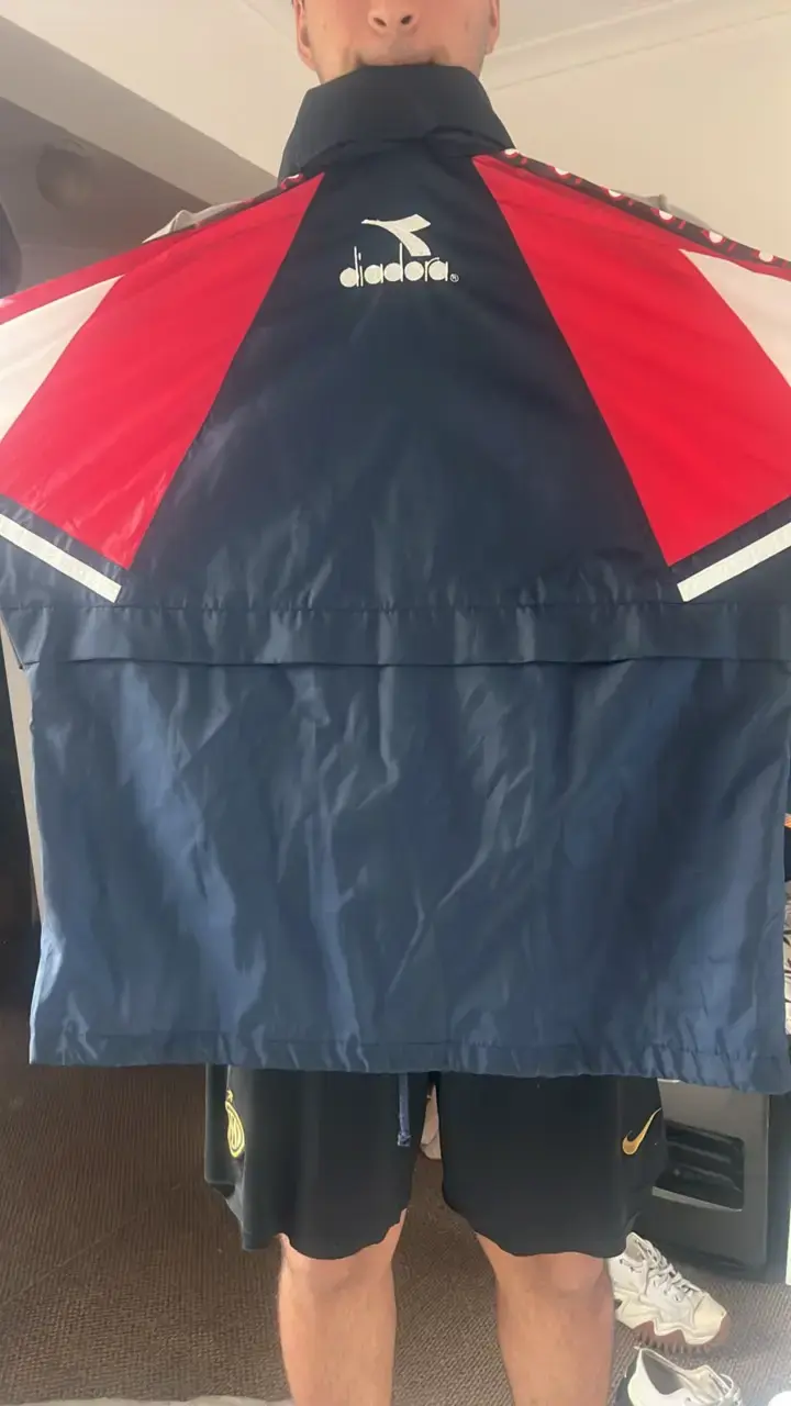 Chaqueta deportiva Diadora U de Chile azul - 2