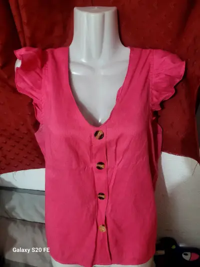 Blusa estampado animal print manga corta - miniatura 4