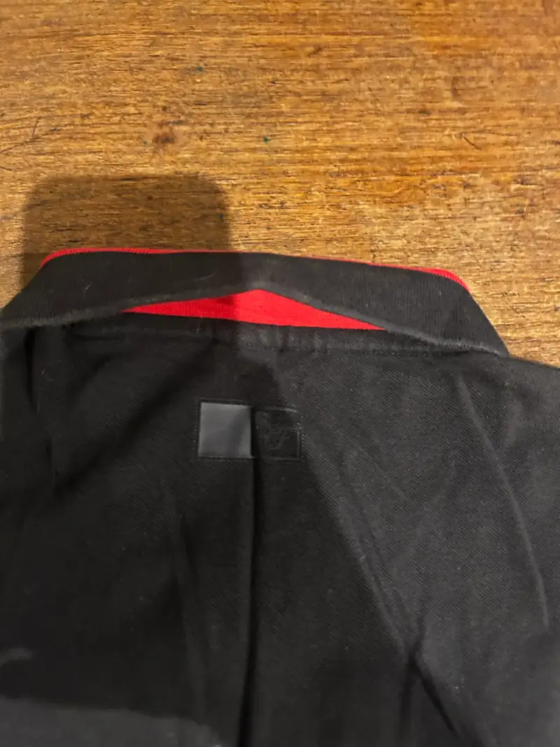 Polera polo negra Puma Ferrari - 4