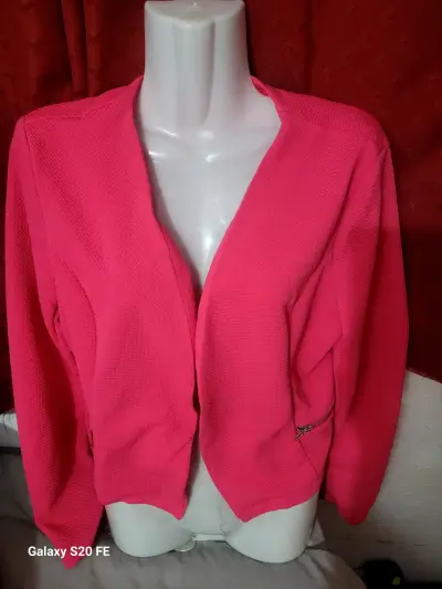 Chaqueta marrón de gamuza con bolsillos - miniatura 6