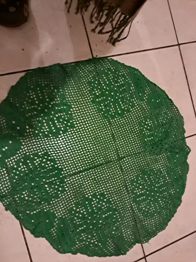 Tapete tejido a crochet - miniatura 2