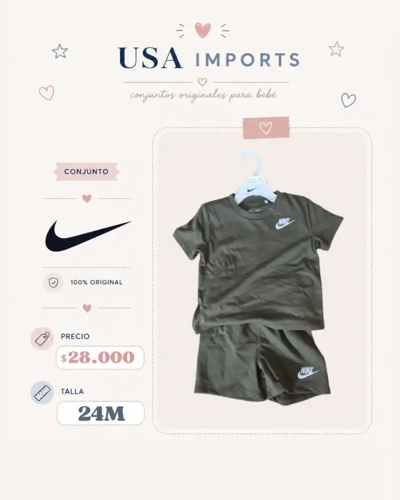 Conjuntos originales para bebé importados de USA - 2