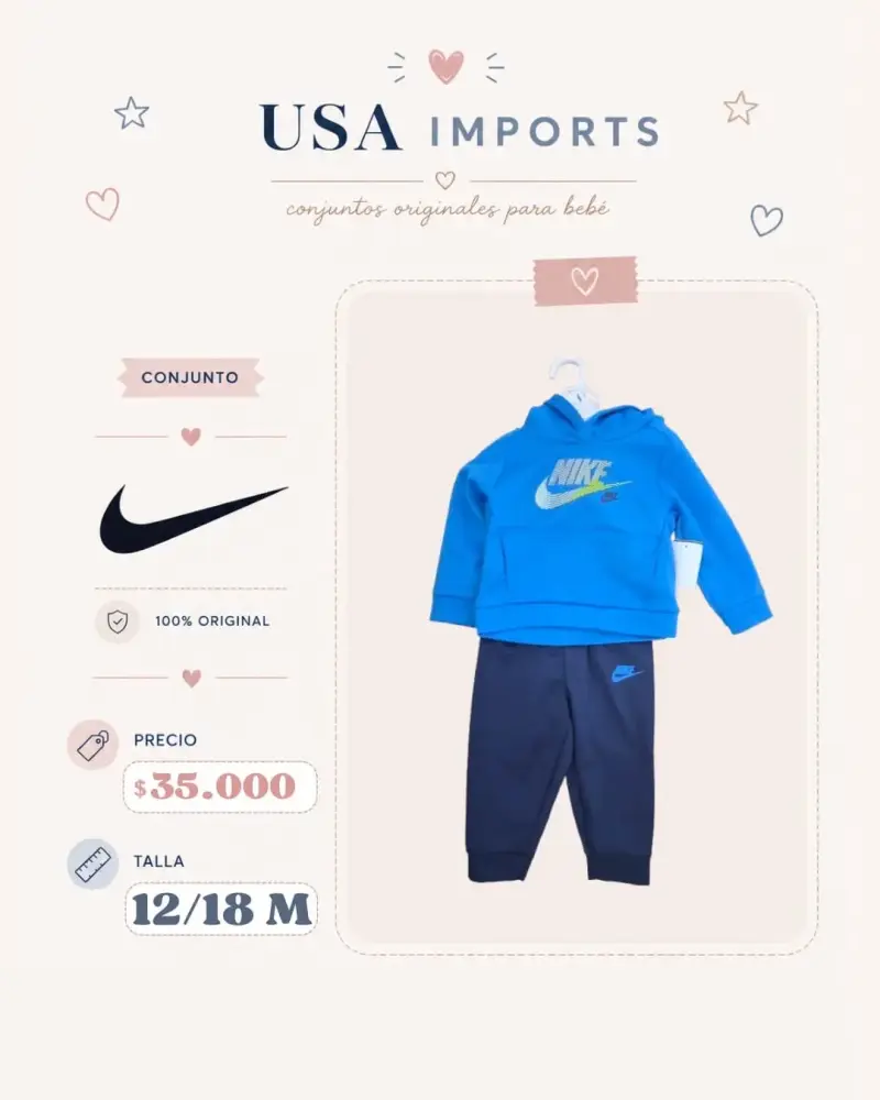 Conjuntos originales para bebé importados de USA - 3
