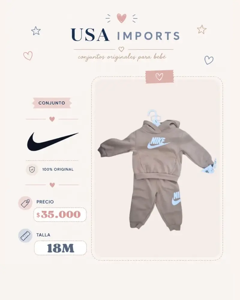 Conjuntos originales para bebé importados de USA - 5