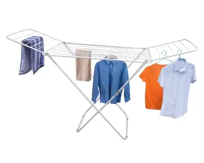 Tendedero plegable de metal 180cm 👕🧦 - miniatura 3